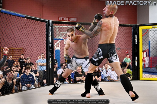 2024-05-18 Milano in the Cage 12 01194 IMMAF - Adam Bouabbadi-Nicolo Montecchi